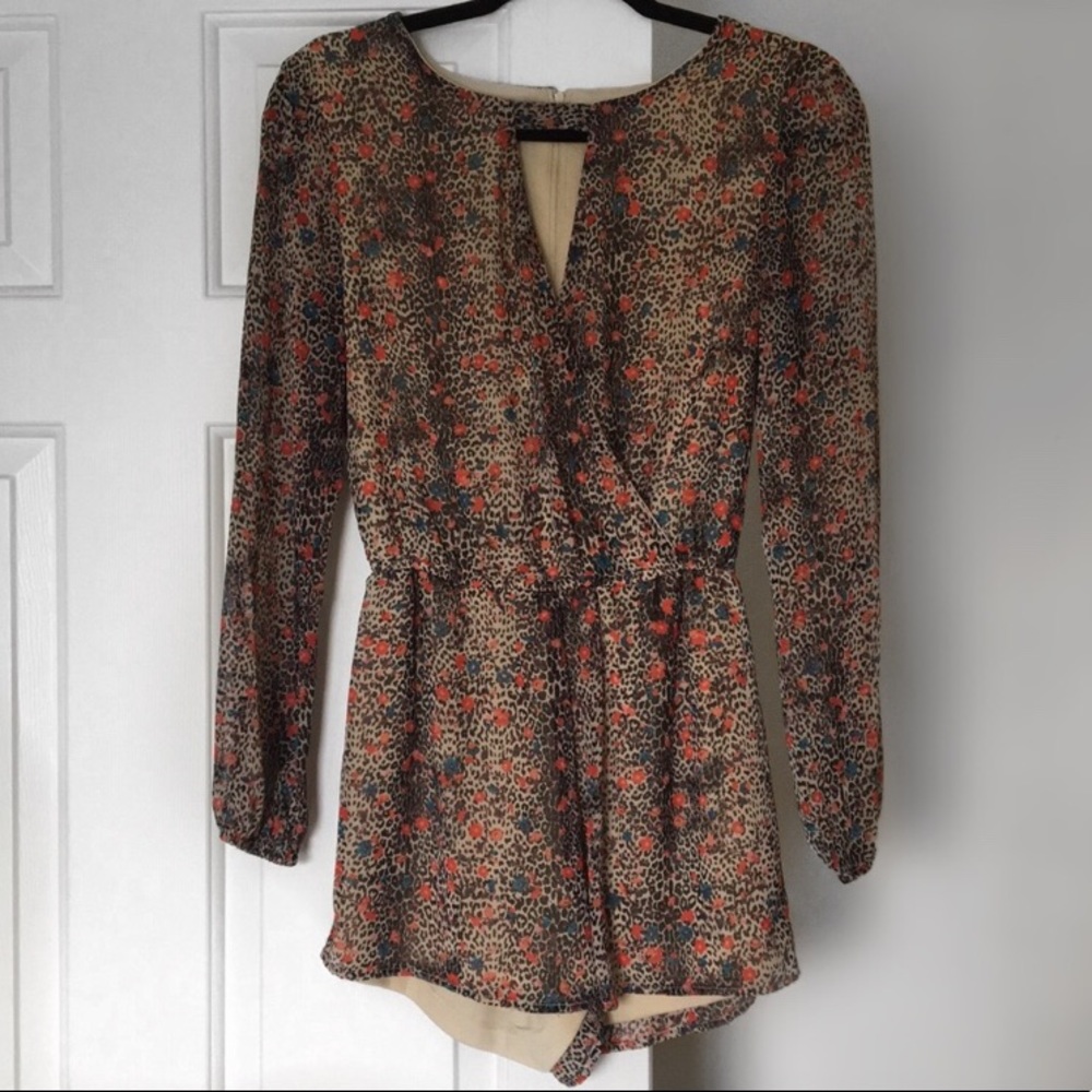 MIMI CHICA LONG SLEEVE ROMPER